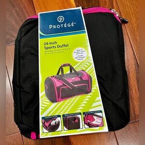 Protege Duffle/Gym Bag- NEW